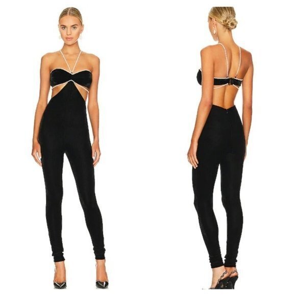 Majorelle Amore Catsuit - Black